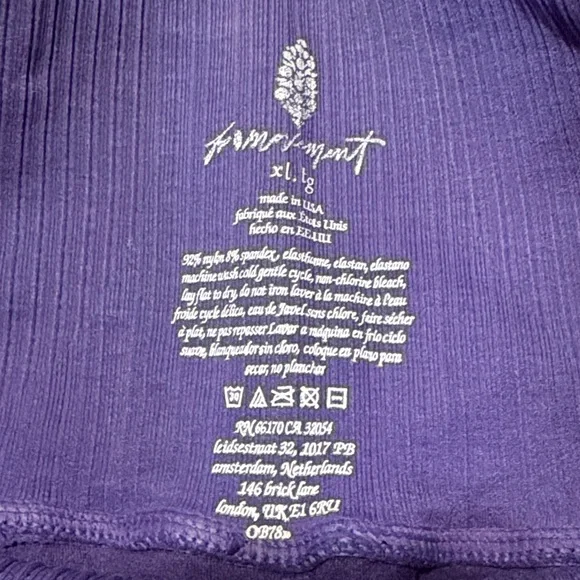 NWOT FP Movement Good Karma Running Shorts - Deep Sea - Size XL - Picture 8 of 16